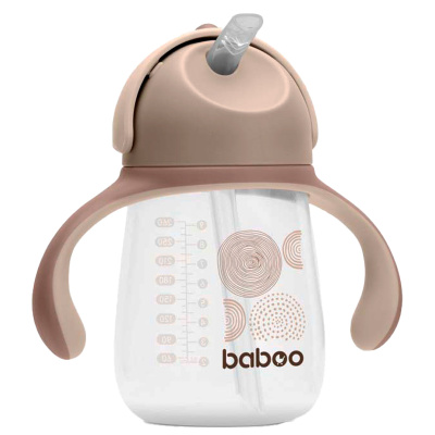 Кружка поильник Au Naturale с носиком 260 мл от 9 месяцев Baboo 8-025 1